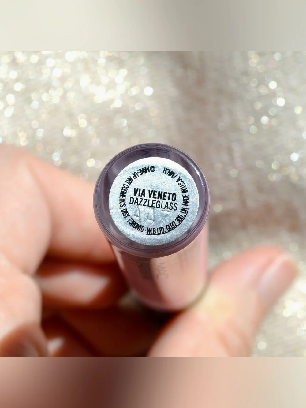 MAC Cosmetics Dazzleglass Lipgloss *VIA VENETO* Beautiful Lavender VHTF Limited